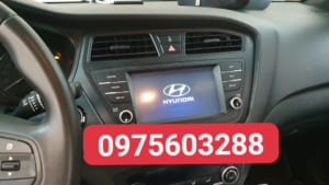 Đầu hyundai i20 bị đơ logo