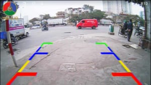 ảnh camera lùi AHD