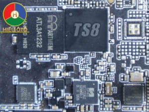 Chipset TS8 màn android ô tô