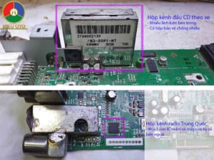 hộp kênh đài radio ô tô