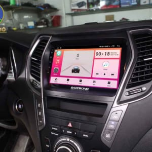 Màn android Hyundai Santafe