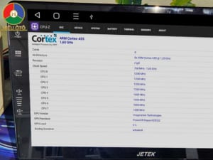 Cấu hình chi tiết màn android jetek