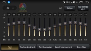 Âm thanh trên màn hình Android Jetek