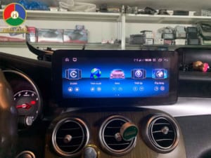 màn hình Android cho xe Mercedes