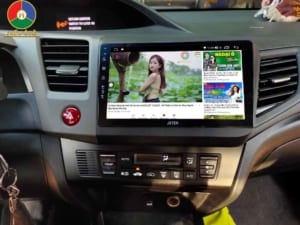 Màn hình Android trên xe Honda Civic 2013, 2014, 2015