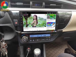 Màn hình Android trên xe Toyota Altis 2014 2015, 2016