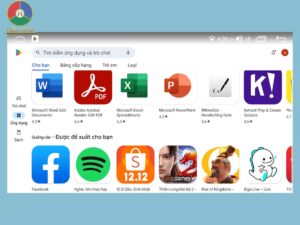 Kho ứng dụng khổng lồ trên cửa hàng CHPlay