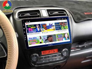 Màn hình Android cho xe Mitsubishi Mirage