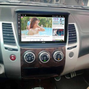 Màn hình Android cho xe Mitsubishi Pajero Sport 2009, 2010, 2011, 2012, 2013, 2014, 2015