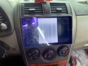 sửa lỗi kẻ màn hình xe toyota corola altis
