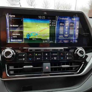 Sửa lỗi kẻ màn hình xe Toyota Highlander