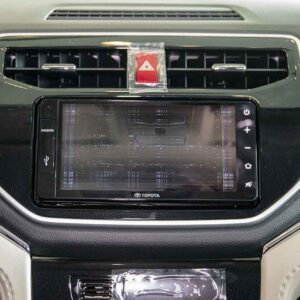 Màn hình theo xe Toyota Rush lỗi kẻ màn