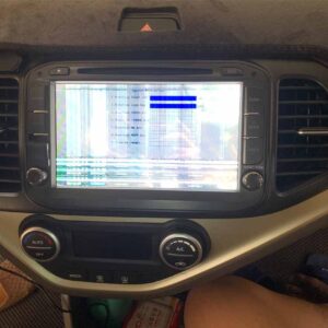 sửa lỗi kẻ màn hình xe kia morning