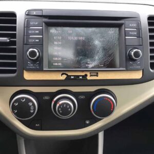 Lỗi vỡ màn hình cảm ứng xe kia morning