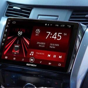 màn hình android gotech trên ô tô