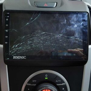 sửa lỗi cảm ứng màn hình xe isuzu d-max