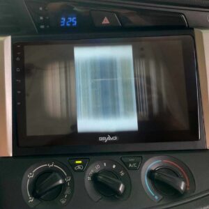 lỗi kẻ màn hình android ô tô