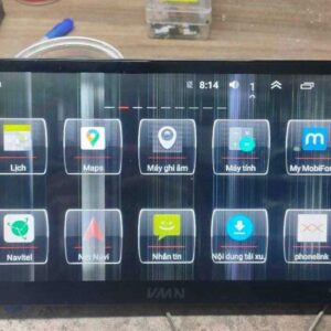 lỗi kẻ màn hình android ô tô vmn