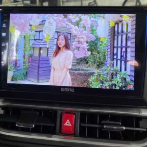 màn hình android thương hiệu oledpro xe toyota raize