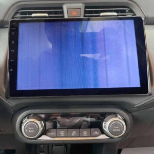 lỗi kẻ màn hình android xe nissan almera
