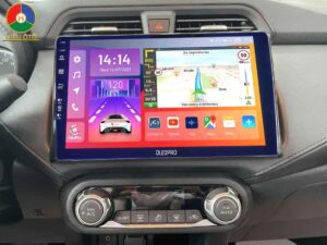 màn hình android oledpro xe nissan almera