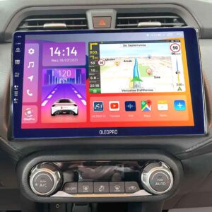 màn hình android oledpro xe nissan almera