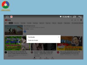 cach cài youtube premium giá rẻ trên màn hình Android ô tô 4
