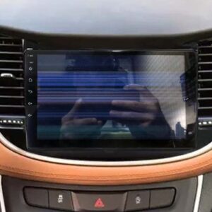 lỗi kẻ màn hình androi xe chevrolet trax