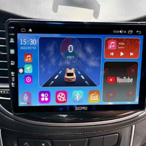màn hình android oledpro xe chevrolet trax