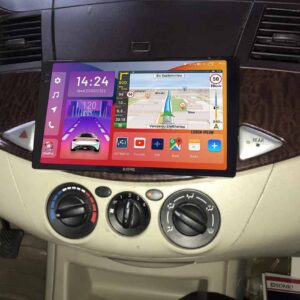 màn hình android thương hiệu jetek xe mitsubishi zinger