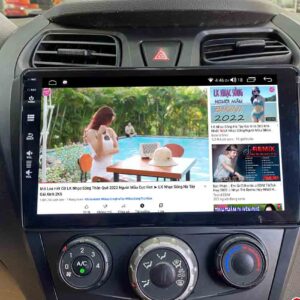 màn hình android không thương hiệu xe hyundai epon