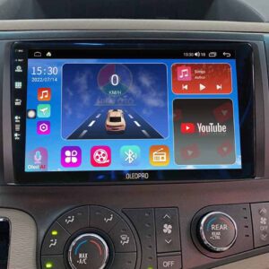 màn hình android thương hiệu oledpro xe toyota sienna