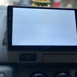 lỗi trắng màn hình xe toyota hiace