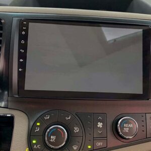 sửa lõi đen màn hình xe toyota sienna