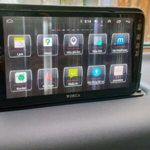 sửa màn hình android ô tô worca lỗi kẻ màn