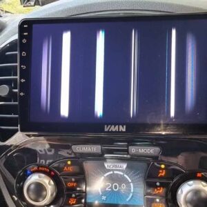 lỗi kẻ màn hình xe nissan juke
