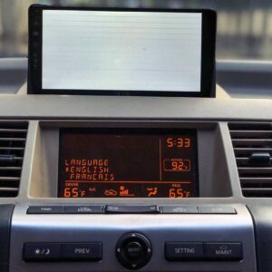 lỗi trắng màn hình xe nissan murano