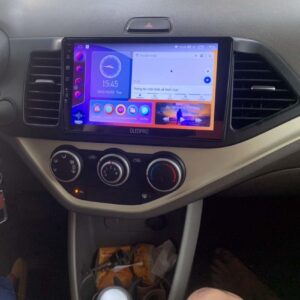 màn hình android oledpro a5 xe kia morning