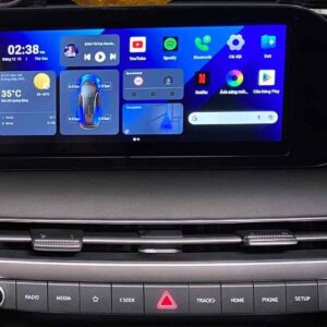 Android box trên xe hyundai palisade