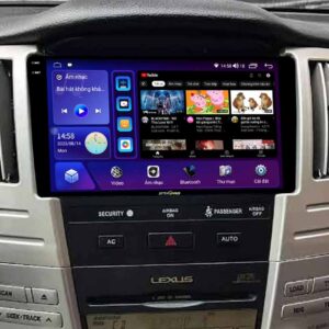 độ màn hình android jetekpro xe lexus rx350