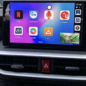 lắp android box cho xe toyota raize