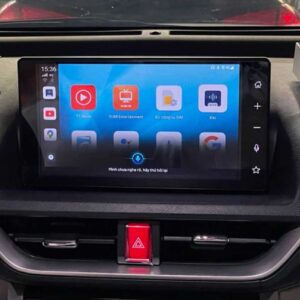lắp android box xe toyota avanza