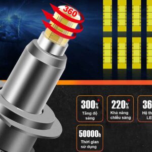 đèn led 360 xe ô tô