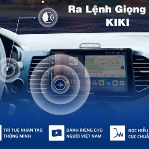 ra lệnh giọng nói màn hình android ô tô