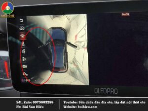 sửa camera 360 ô tô không lên hình