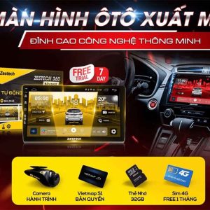 màn hình android ô tô zestech