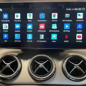 màn hình android 12,3inch mercedes cla