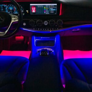 độ led viền nội thất ô tô