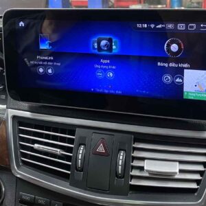 màn hình android ô tô mercedes e350