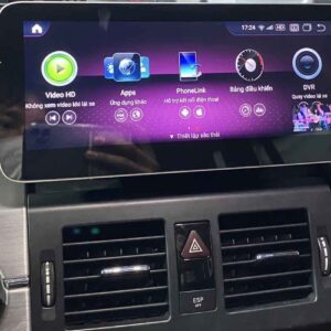 màn hình android 10,25inch xe mercedes glk300
